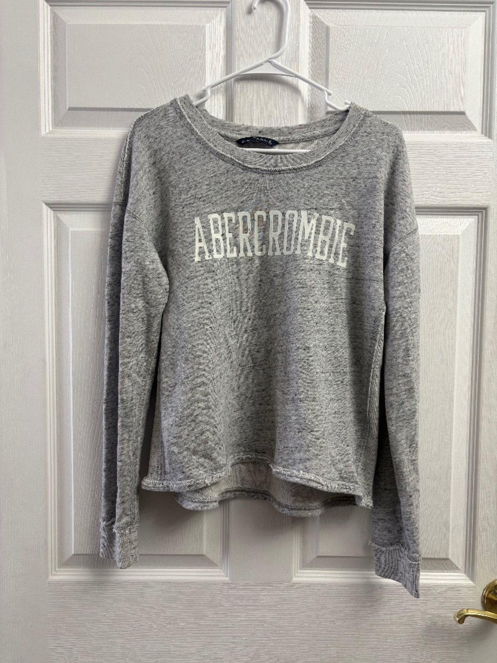 Abercrombie & Fitch Y2K Abercrombie Gray Crewneck Sweatshirt